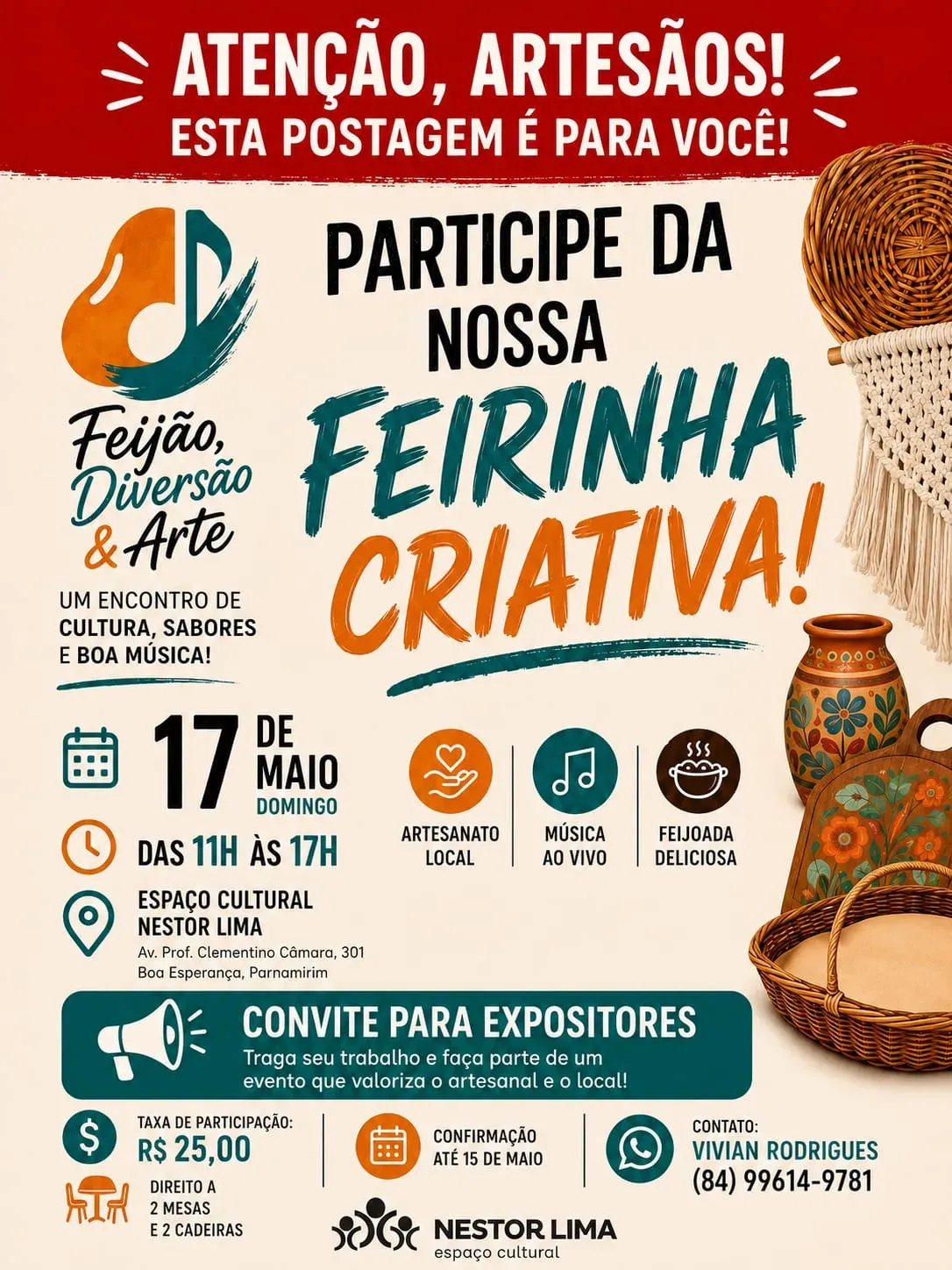 Feirinha Criativa Feijoada