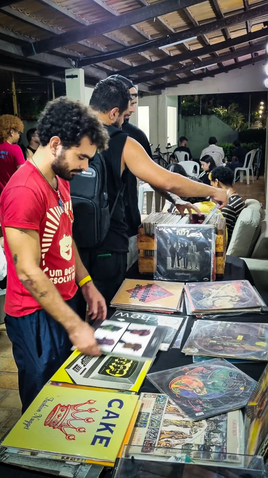 Noite do Vinil - Foto: Divulgação Espaço Cultural Nestor Lima