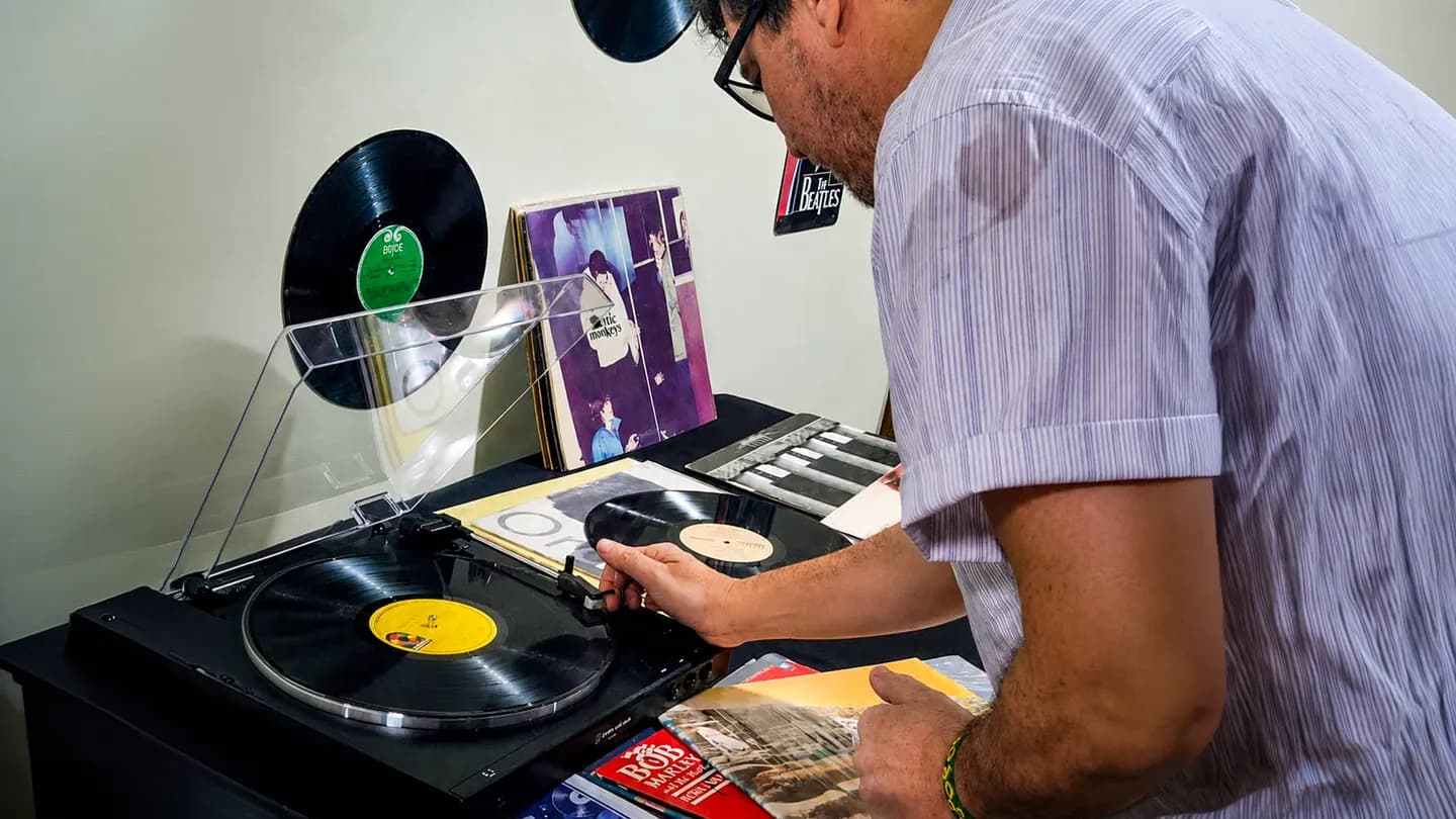 Noite do Vinil - Foto: Divulgação Espaço Cultural Nestor Lima