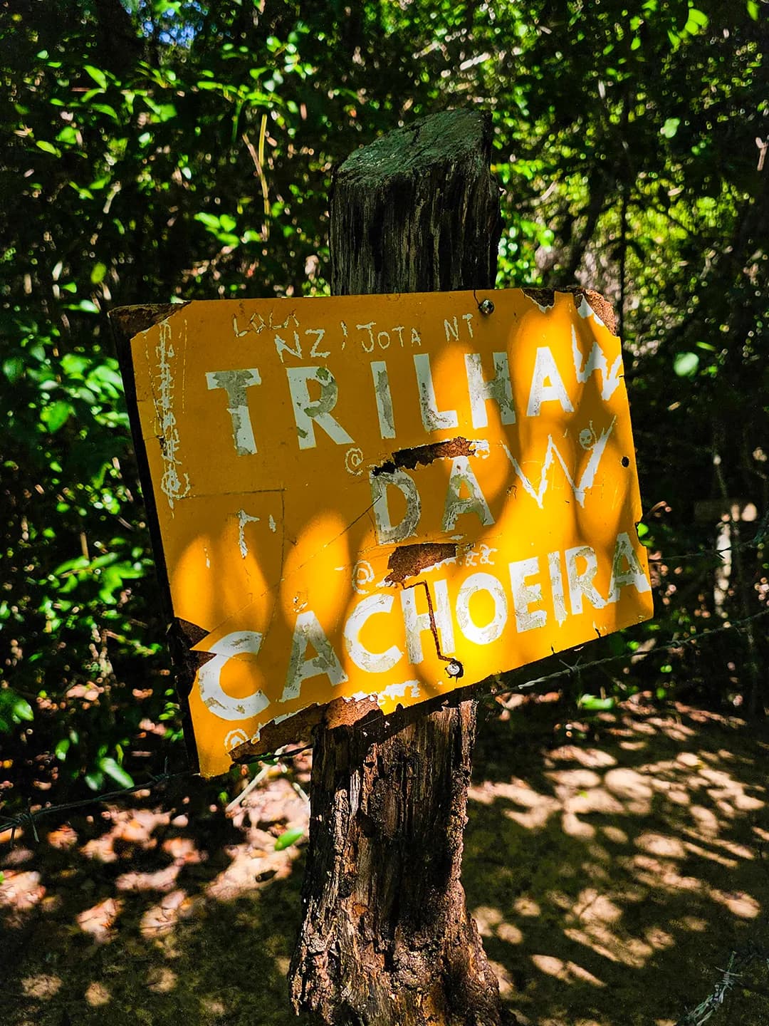 Placa Cachoeira do Tempo