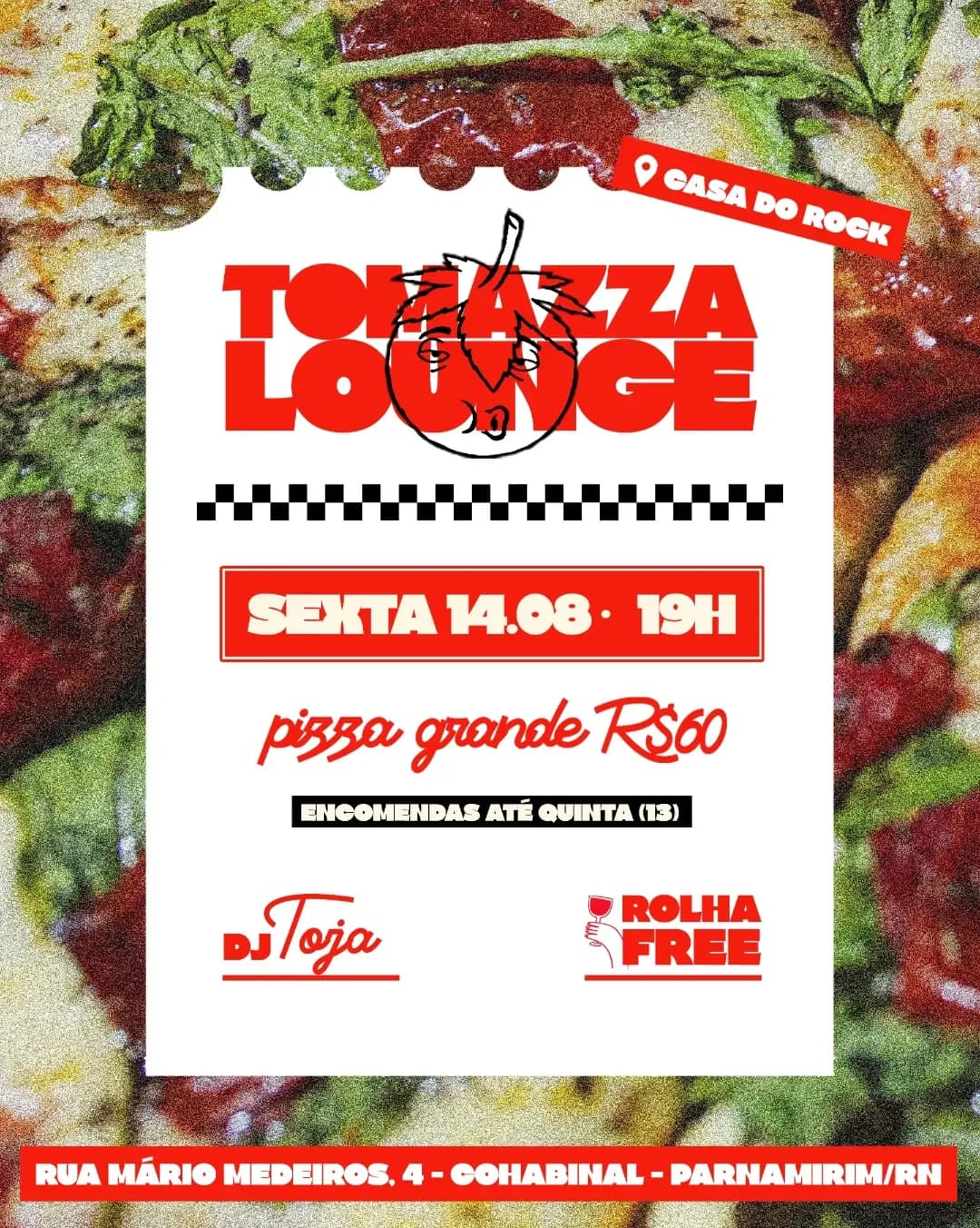 Tomazza Lounge - cartaz 14.08.26