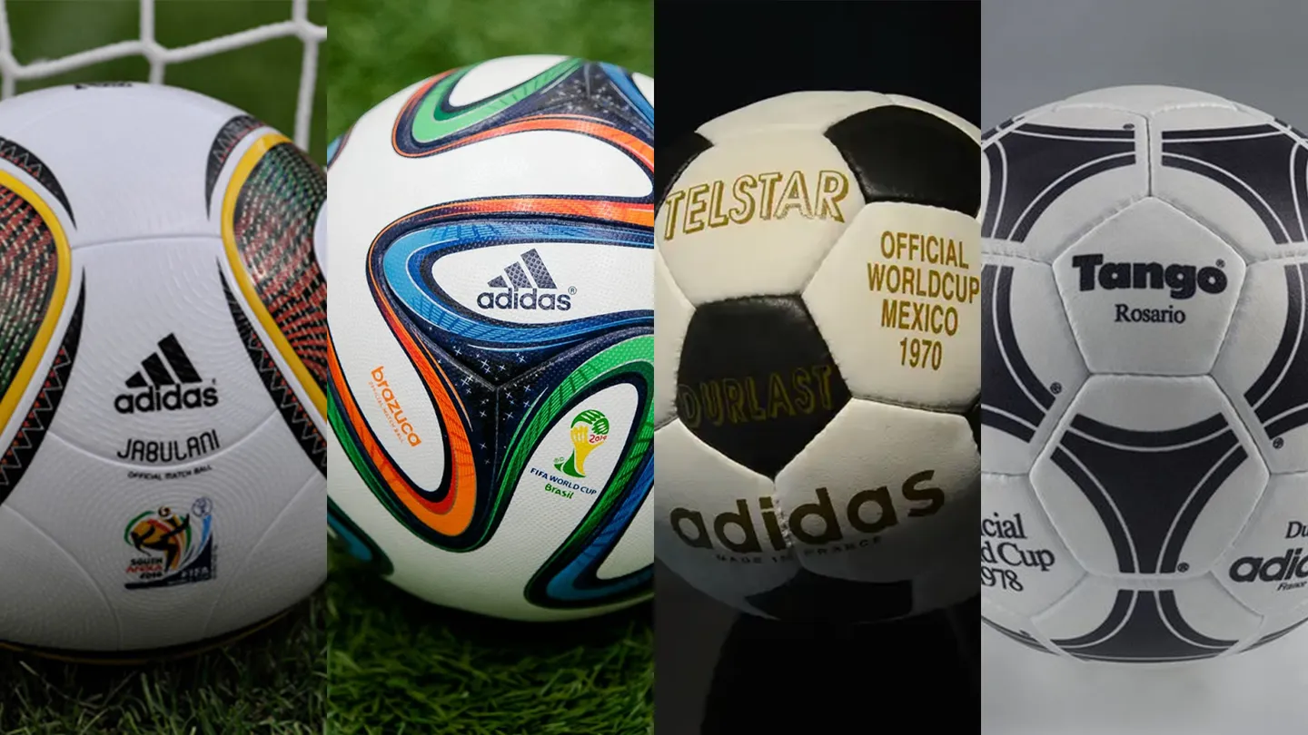 Várias Bolas Copa do Mundo